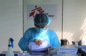 MSF staff in El Salvador