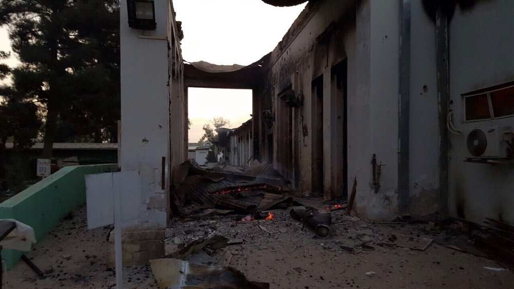 MSF Staff Killed and Hospital Partially Destroyed in Kunduz, Afghanistan.