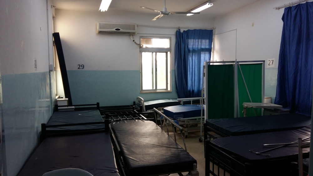 Ramtha hospital after Jordan/Syria border closure