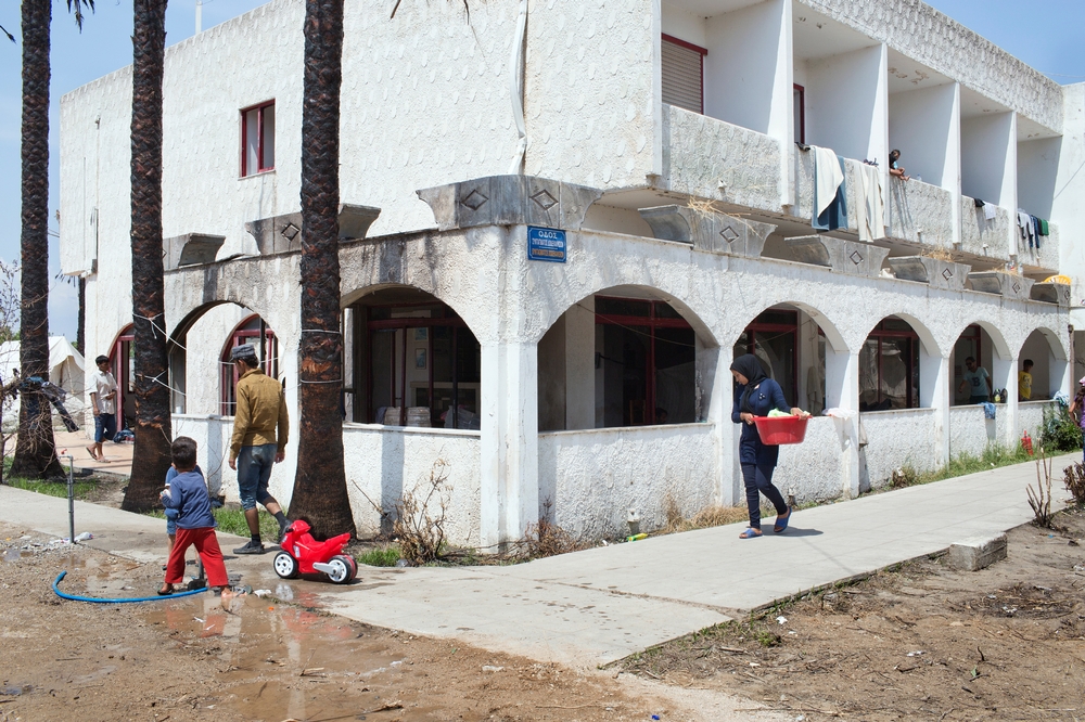 Migrants in Kos, Greece
