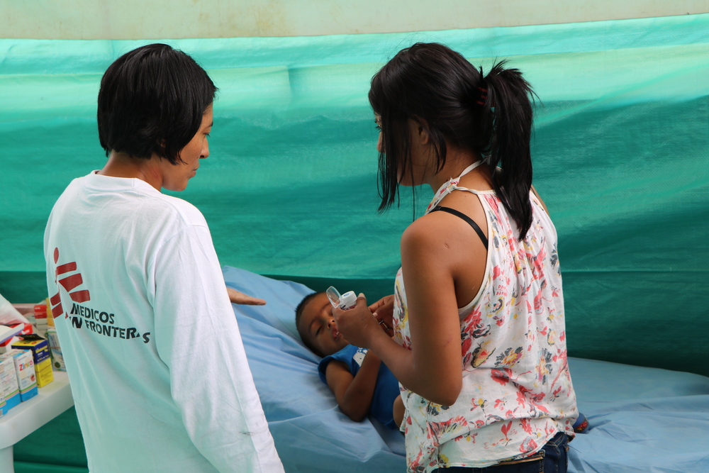 Emercengy team in Colombia