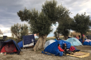 Trapped on the Greek islands