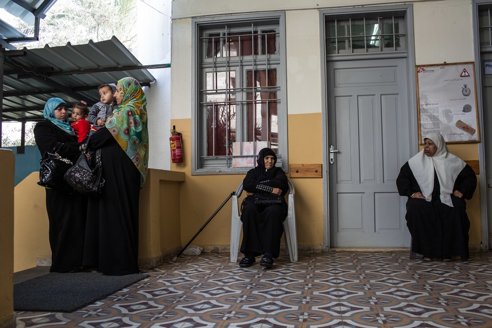 Gaza Clinic Laurence Geai