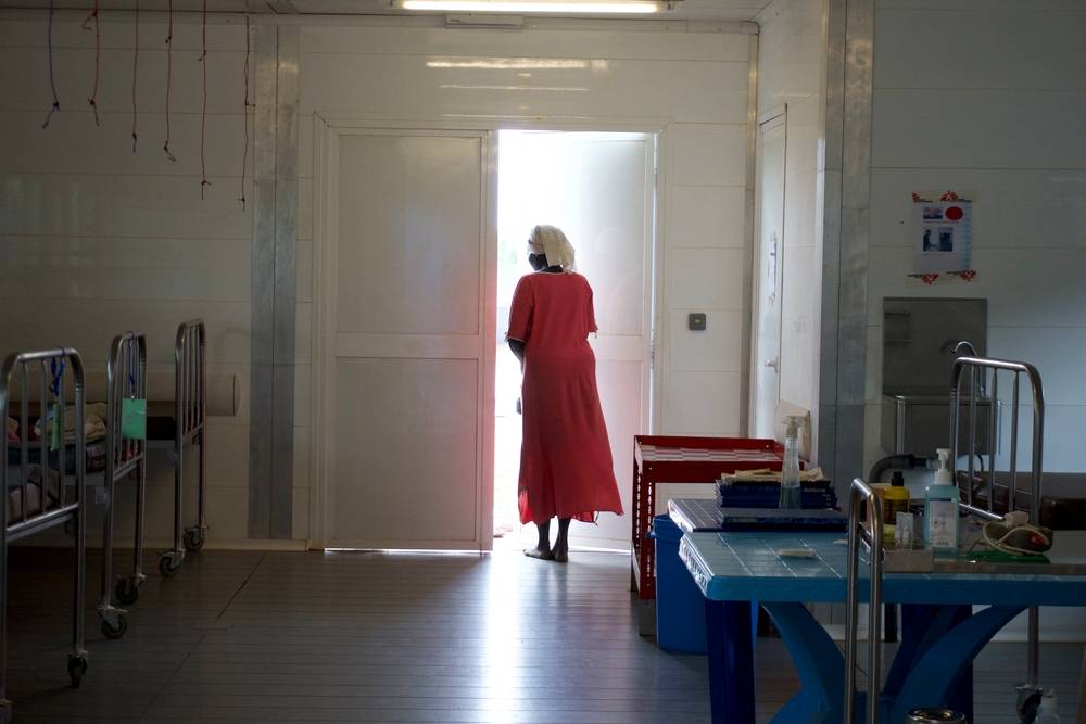 MSF hospital in Doro refugee camp