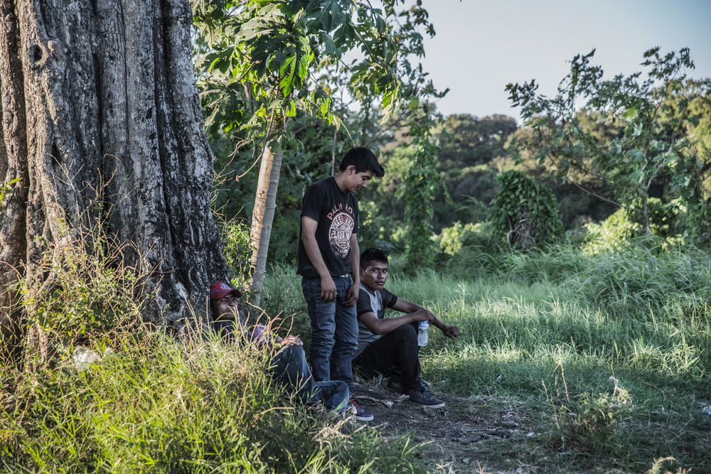Migrants and Refugees in Mexico shelters