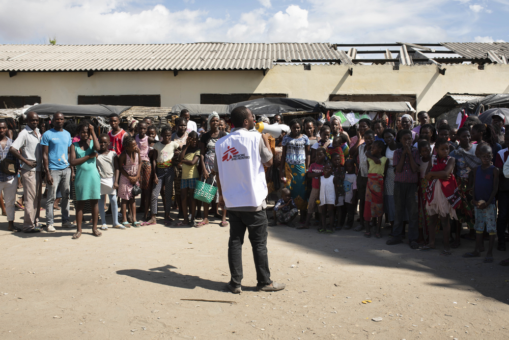 HP activities in Beira - Fighting Cholera with street theatre.
