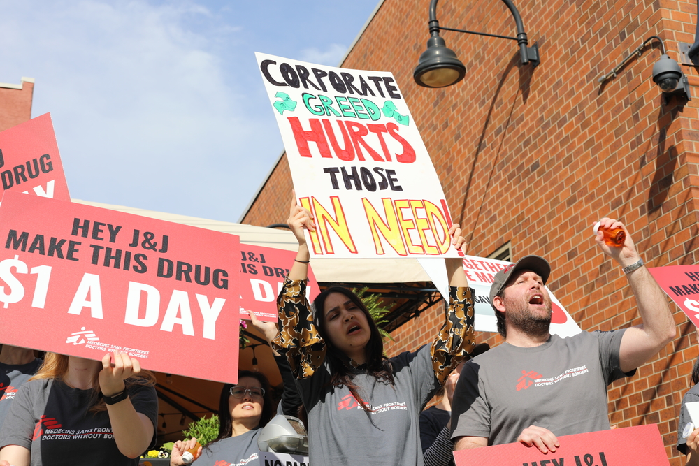 Johnson & Johnson demonstration - bedaquiline