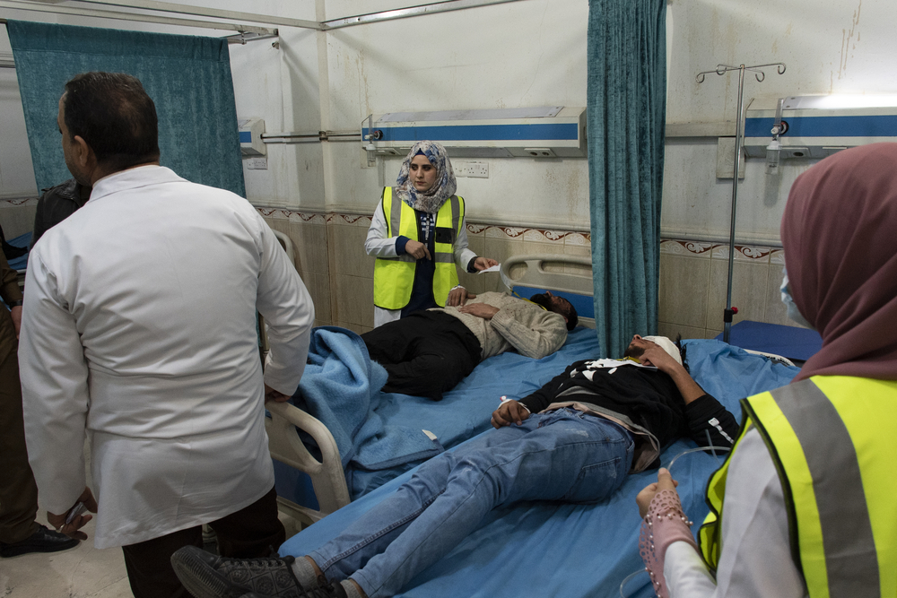 Extending a helping hand: MSF supports local health facilities treating injured protesters in southern Iraq