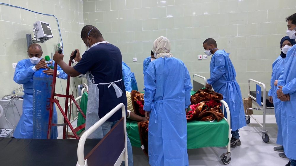 MSF COVID Intervention in Aden, Al Gomhuria Hospital