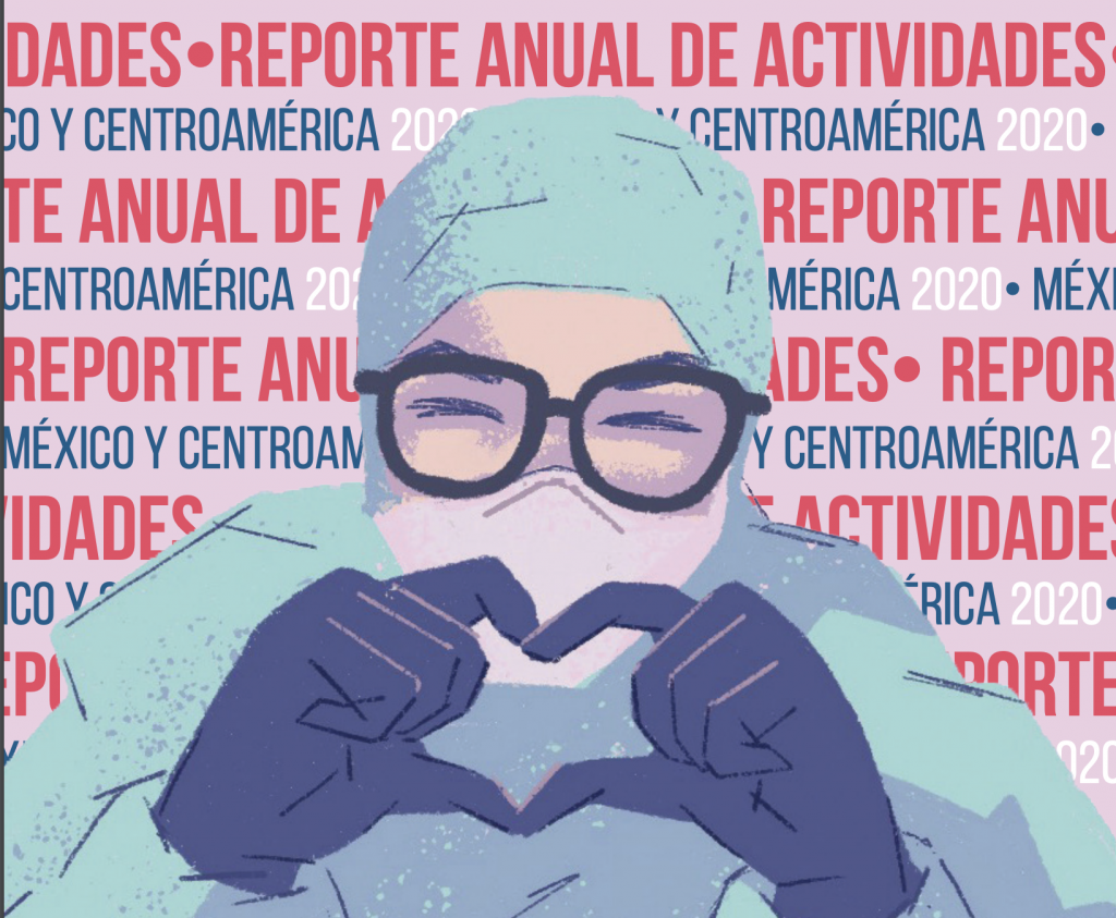 Portada reporte de actividades 2020