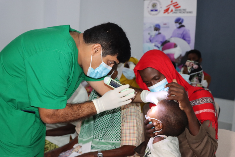 MSF organiza campamentos oftalmológicos en Somalia