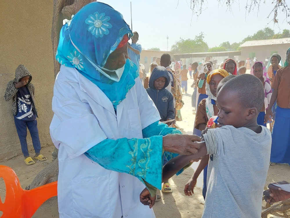 MSF en Chad apoyó a la campaña de vacunaciòn masiva contra el sarampión