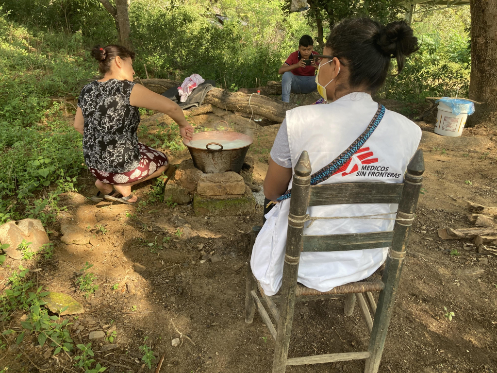 MSF en Michoacán y Guerrero