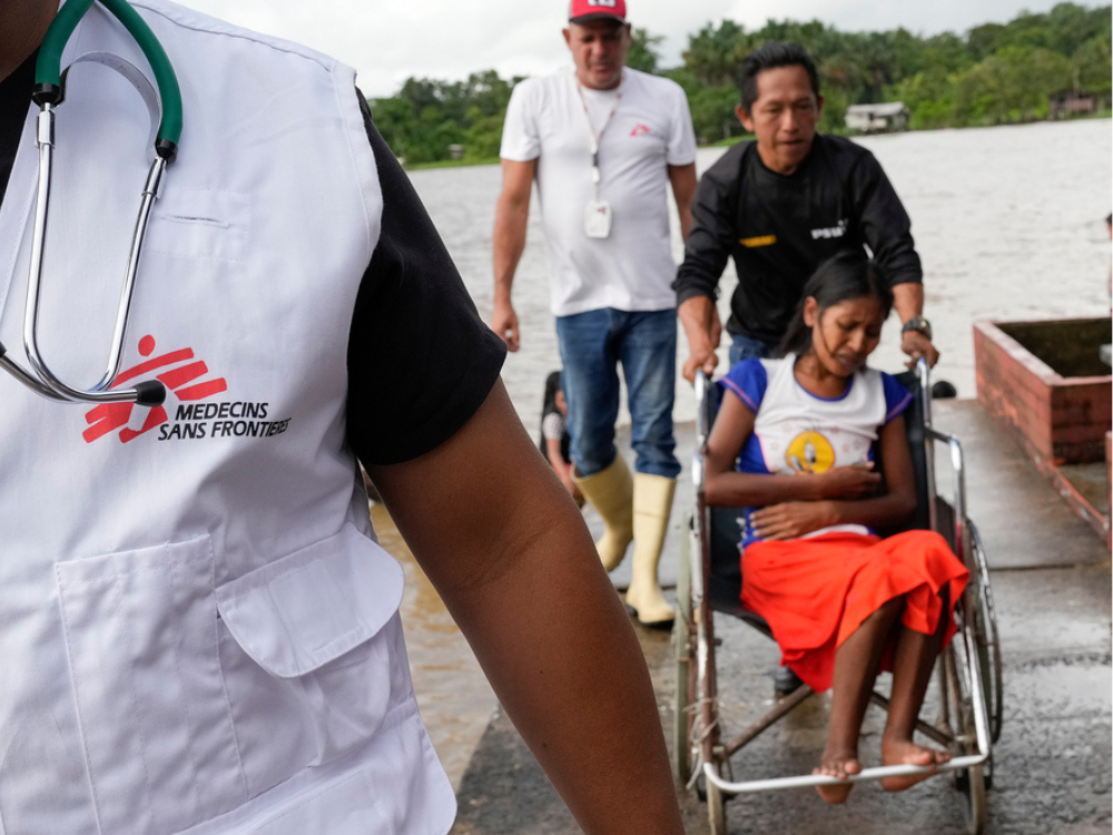 Médicos Sin Fronteras brinda atención médica a la población indígena de Delta Amacuro en Venezuela