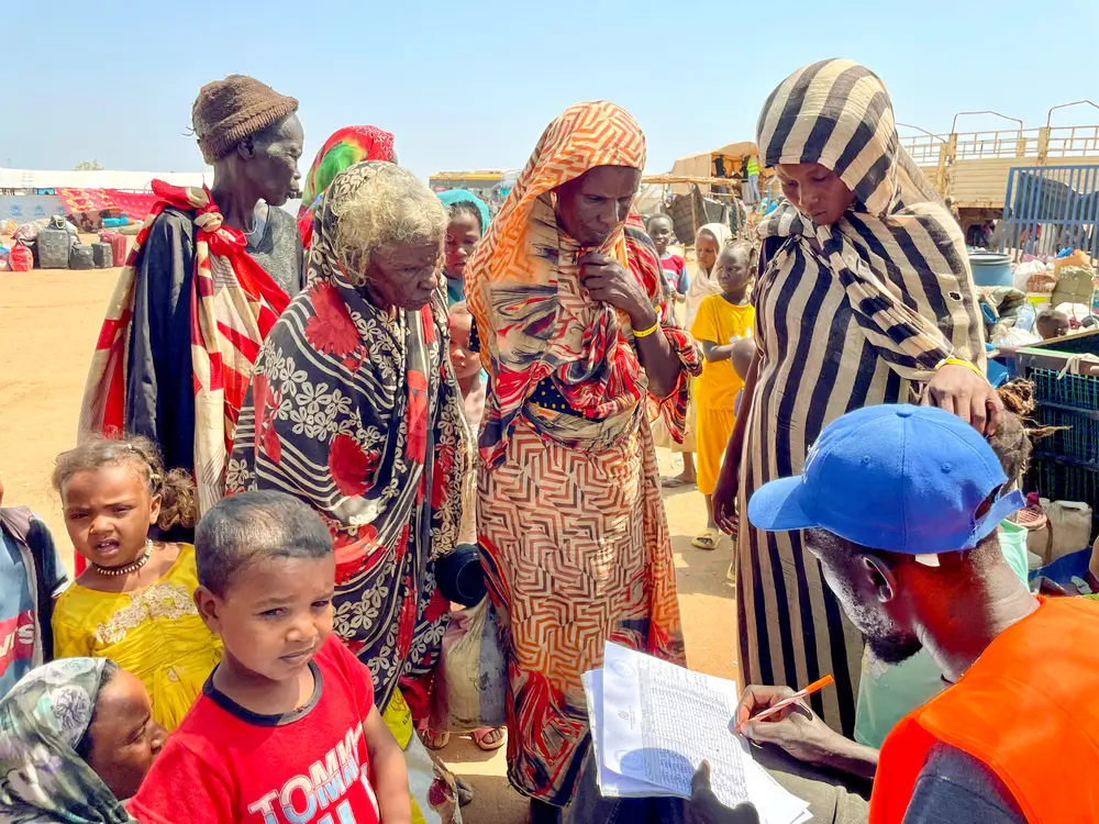 Brindamos atención a persenas desplazadas de Sudá,en Sudán del Sur