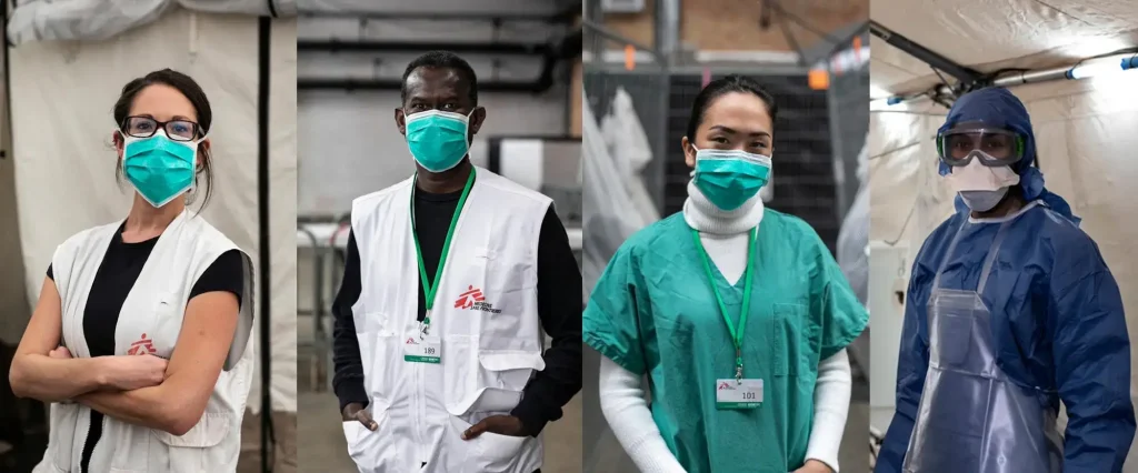 Personal de Médicos Sin Fronteras