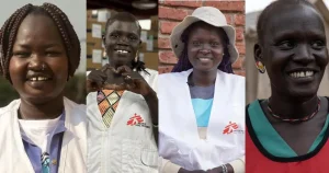 Cuatro mujeres que trabajan en distintos proyectos de MSF