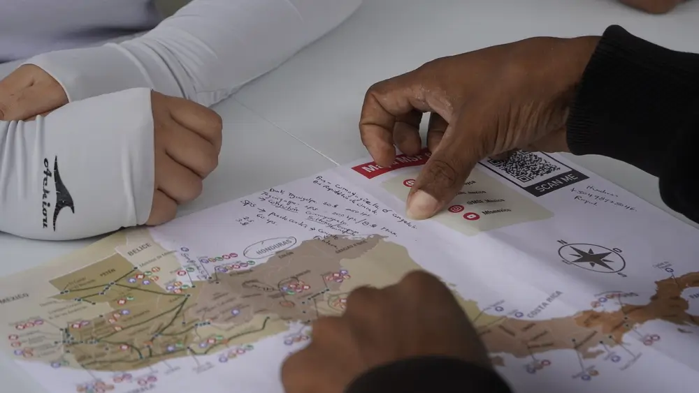 Los equipos de MSF en Danlí, Honduras, ofrecen apoyo en salud mental, promoción de la salud y trabajo social a personas en situación de movilidad humana tras la eliminación de la posibilidad de solicitar asilo en Estados Unidos.