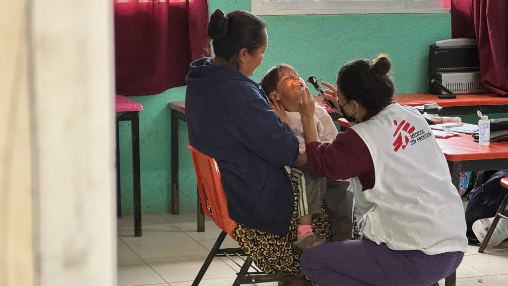 Una de las actividades fundamentales del proyecto fue la promoción de la salud en comunidades rurales remotas, como San Matero. Hidalgo.