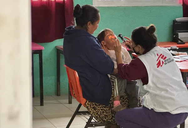 Una de las actividades fundamentales del proyecto fue la promoción de la salud en comunidades rurales remotas, como San Matero. Hidalgo.