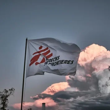 Bandera de MSF