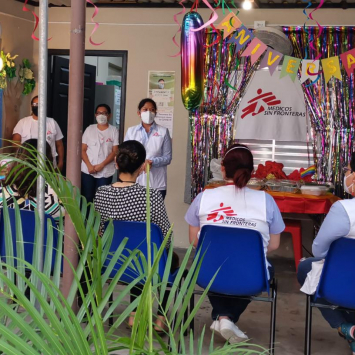 Atendemos de manera integral a quienes han sido víctimas y sobrevivientes de violencia sexual y población LGBTIQ+. © MSF