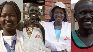 Cuatro mujeres que trabajan en distintos proyectos de MSF