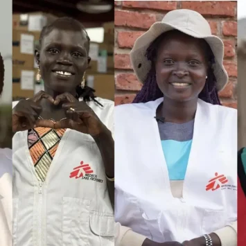 Cuatro mujeres que trabajan en distintos proyectos de MSF