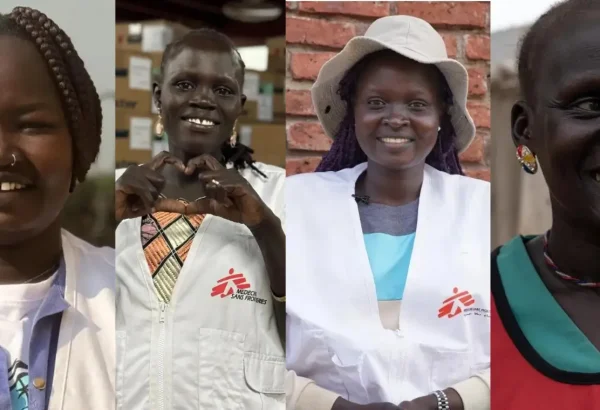 Cuatro mujeres que trabajan en distintos proyectos de MSF