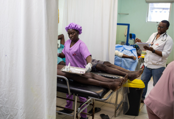 MSF brinda atención a las personas heridas por la violencia en Puerto Príncipe, Haití