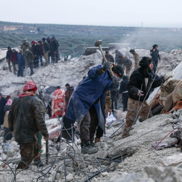 MSF ha bribdado apoyo inmediato en Siria tras el fuerte terremoto que también afectó a Turquía