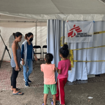 MSF finaliza intervención de emergencia migratoria en Paso Canoas, frontera con Panamá