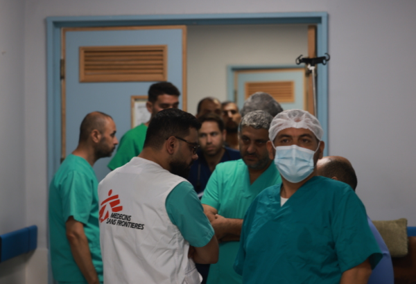 Equipos de Médicos Sin Fronteras (MSF) centran sus actividades en el sur de la Franja de Gaza