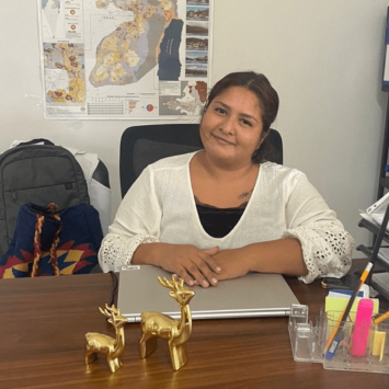 Michelle Ravell, coordinadora de enfermería en Gaza