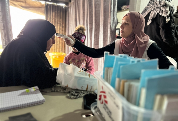 MSF gestiona clínicas móviles en Hebrón, Cisjordania