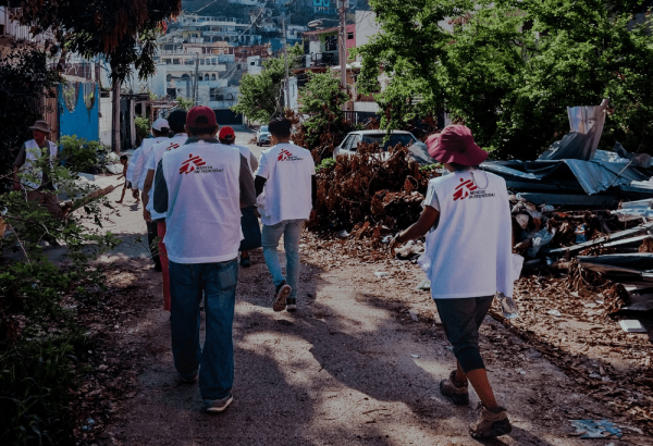 Médicos sin Fronteras en Acapulco tras el huracán Otis