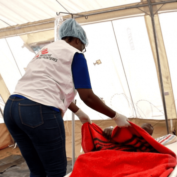 MSF apoyamos la respuesta al cólera del Ministerio de Salud en Chegutu, Beitbridge y Harare en Zimbabue