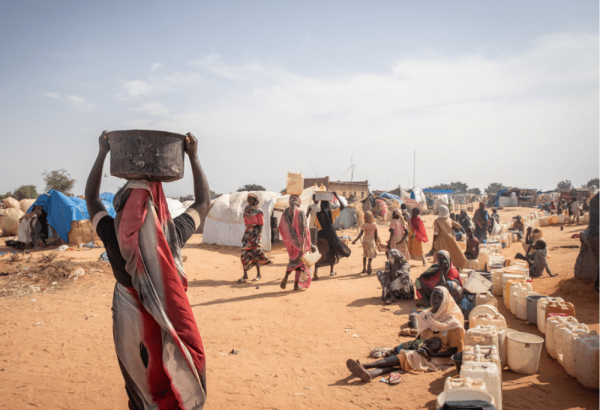 MSF realiza actividades de agua y saneamiento en Adre, este del Chad