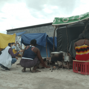 Anayeli, Flores, responsable de incidencia de MSF.