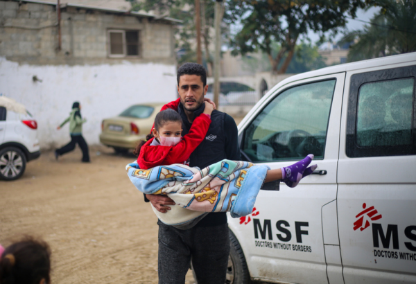 MSF continúa brindando atención a la población palestina en la Franja de Gaza