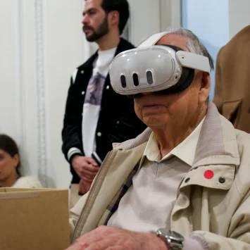 Una foto tomada durante un evento de grandes donantes de Médicos Sin Fronteras. © Alejandra Tapia / MSF