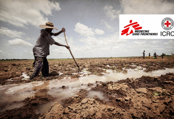 MSF. CICR y la Media Luna Roja trabajamos estrechamente con las comunidades en los países donde el cambio climático, los conflictos armados y emergencias sanitarias es una cruel realidad