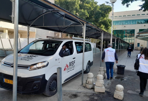 Intervención de Médicos Sin Fronteras en Jenin, Territorios Palestinos Ocupados