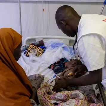 Récord de ingresos de niños y niñas con desnutricióngrave en el norte de Nigeria