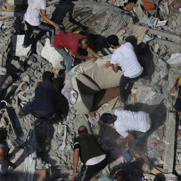 Destrucción en Gaza - Octubre 2023