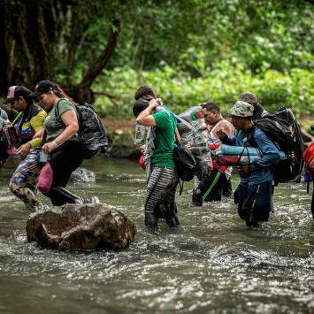 MSF brinda atención a migrantes que cruzan la selva del Darién