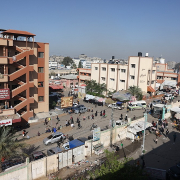 Hospital Nasser en Gaza