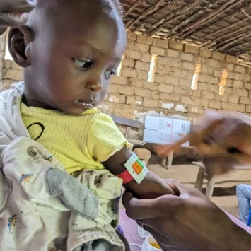 Respuesta de MSF al brote de sarampión en RDC.