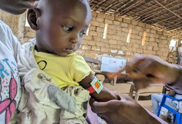 Respuesta de MSF al brote de sarampión en RDC.