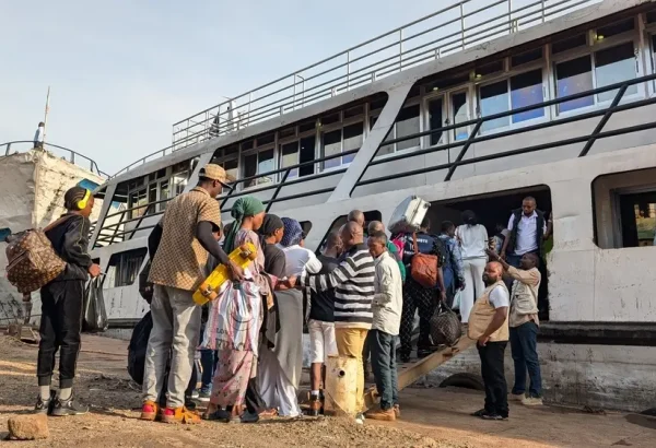Personas desplazadas huyendo de los combates al este de la RDC - República Democrática del Congo.